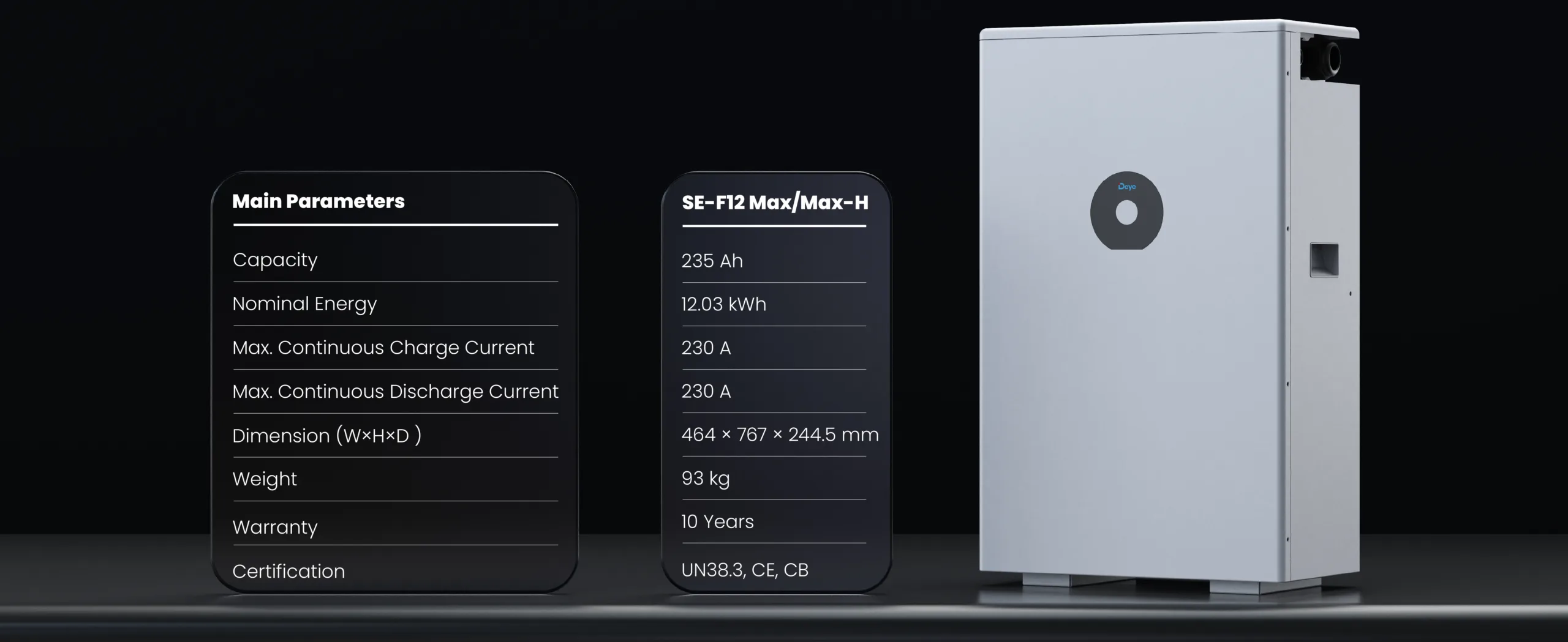 Deye SE-F12 Max/Max-H — 2