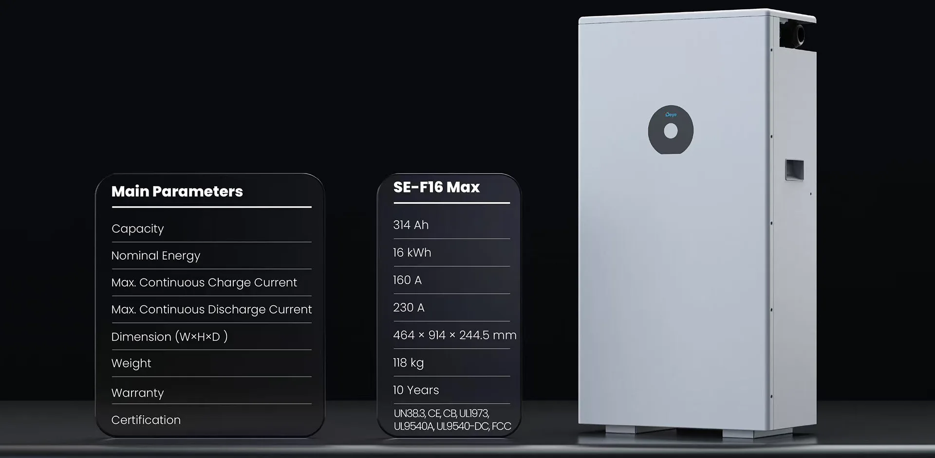 Deye SE-F16 Max/Max-H — 2