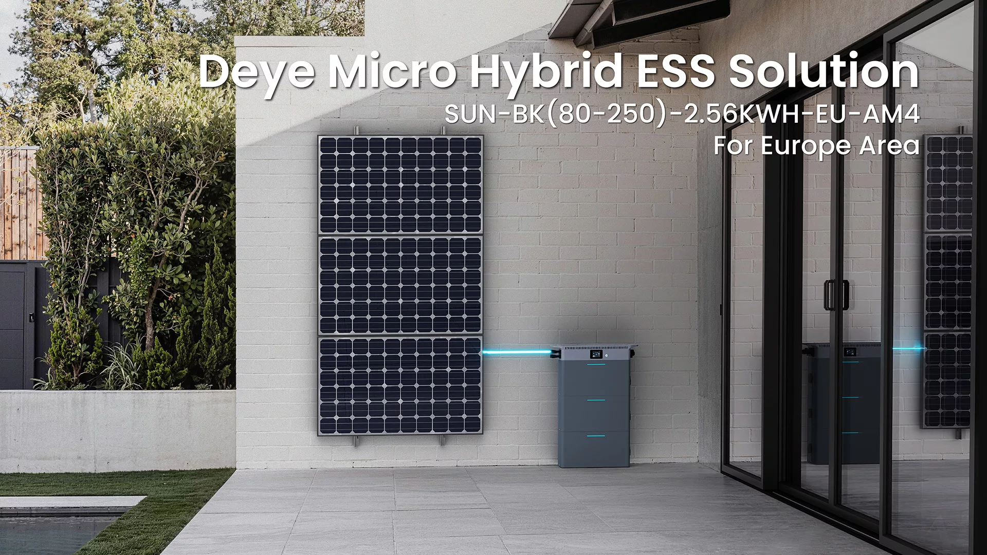 Deye SUN-BK(80-250)-2.56KWH-EU-AM4 — 2